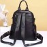 Классический женский кожаный рюкзак Tiding Bag 94083 черный – практичный городской формат.