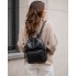 Кожаный женский рюкзак Tiding Bag TD-567773 черный 31х27х15 — вместительная сумка для города, работы и ежедневного использования.
