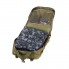 Рюкзак мужской тактический Trizand 8920 35 л оливковый с системой MOLLE, быстрым съемом и поясным ремнем