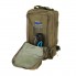 Рюкзак мужской тактический Trizand 8920 35 л оливковый с системой MOLLE, быстрым съемом и поясным ремнем