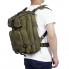 Рюкзак мужской тактический Trizand 8920 35 л оливковый с системой MOLLE, быстрым съемом и поясным ремнем