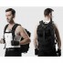 Рюкзак туристический Trizand 23089 20 л черный с системой MOLLE, быстрым сбросом и отсеком для гидратора