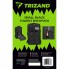 Рюкзак туристический Trizand 23089 20 л черный с системой MOLLE, быстрым сбросом и отсеком для гидратора