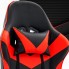 Кресло игровое компьютерное вращающееся Care Life CF-301 Red/Black геймерский стул на колесах с подставкой для ног и массажером