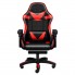 Кресло игровое компьютерное вращающееся Care Life CF-301 Red/Black геймерский стул на колесах с подставкой для ног и массажером