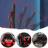 Кресло игровое компьютерное вращающееся Care Life CF-301 Red/Black геймерский стул на колесах с подставкой для ног и массажером