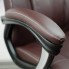 Кресло офисное компьютерное вращающееся Sofotel EG-222 Brown стул на колесах с наклоном спинки и регулятором высоты