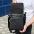 Мужская кожаная сумка мессенджер Tiding Bag 35775 черная 21.5x25x7 — барсетка через плечо для документов