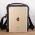 Мужская кожаная сумка барсетка через плечо Tiding Bag A25-1278C — компактный мессенджер для города