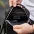 Мужская кожаная сумка барсетка через плечо Tiding Bag A25-1278C — компактный мессенджер для города