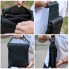 Кожаная мужская сумка через плечо TD-63262 черная — мессенджер планшет для документов и телефона 23×19×7