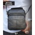 Мужская кожаная сумка мессенджер Tiding Bag M2237A — компактная барсетка на каждый день