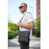 Мужская кожаная сумка планшет через плечо Tiding Bag SK A75-181 черная 23×26×6 — удобный мессенджер для документов и города