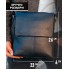 Мужская кожаная сумка планшет через плечо Tiding Bag SK A75-181 черная 23×26×6 — удобный мессенджер для документов и города