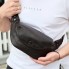 Нагрудна чоловіча бананка Tidin Bag 70101 коричнева з натуральної шкіри, містка сумка слінг для телефону та гаджетів 29×14×8 см