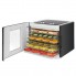 Сушилка электрическая для овощей фруктов грибов и мяса Clatronic DR 3773 сушильный шкаф дегидратор на 450 Вт терморегулятор 6 поддонов для сушки 2,6 кг продуктов