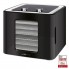 Сушилка электрическая для овощей фруктов грибов и мяса Clatronic DR 3773 сушильный шкаф дегидратор на 450 Вт терморегулятор 6 поддонов для сушки 2,6 кг продуктов