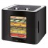 Сушилка электрическая для овощей фруктов грибов и мяса Clatronic DR 3773 сушильный шкаф дегидратор на 450 Вт терморегулятор 6 поддонов для сушки 2,6 кг продуктов