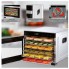 Сушилка электрическая для овощей фруктов грибов и мяса Profi Cook PC-DR 1218 сушильный шкаф дегидратор на 650 Вт 6 полок терморегулятор и таймер LED дисплей