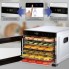 Сушилка электрическая для овощей фруктов грибов и мяса Profi Cook PC-DR 1218 сушильный шкаф дегидратор на 650 Вт 6 полок терморегулятор и таймер LED дисплей