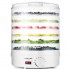 Сушилка электрическая для овощей фруктов грибов и мяса Mozano Food Dehydrator White дегидратор на 500 Вт 6 лотков терморегулятор