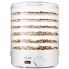 Сушилка электрическая для овощей фруктов грибов и мяса Mozano Food Dehydrator White дегидратор на 500 Вт 6 лотков терморегулятор