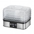 Сушилка электрическая для овощей фруктов грибов и мяса Profi Cook PC-DR 1116 дегидратор на 350 Вт на 4 лотка терморегулятор таймер и ЖК дисплей