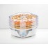 Сушилка электрическая для овощей фруктов грибов и мяса Silver Crest SDA 350 A2 дегидратор на 350 Вт 5 лотков таймер ЖК дисплей