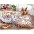 Сушилка электрическая для овощей фруктов грибов и мяса Silver Crest SDA 350 A2 дегидратор на 350 Вт 5 лотков таймер ЖК дисплей