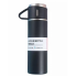 Подарунковий набір Vacuum Flask SET вакуумний термос з нержавіючої сталі 3 чашки Чорний