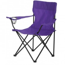 Стул раскладной для рыбалки и кемпинга со спинкой Camping quad chair HX 001 складное кресло с подстаканником и металлическим каркасом нагрузка 120 кг Фиолетовый Стул раскладной для рыбалки и кемпинга со спинкой Camping quad chair HX 001 складное кресло с подстаканником и металлическим каркасом нагрузка 120 кг Фиолетовый