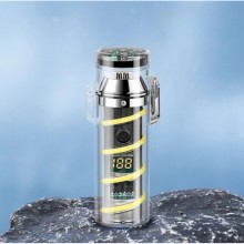 Электроимпульсная электронная зажигалка ARC Lighter 229 USB плазменная дуговая для сигарет электрическая с фонариком компасом и подсветкой Электроимпульсная электронная зажигалка ARC Lighter 229 USB плазменная дуговая для сигарет электрическая с фонариком компасом и подсветкой