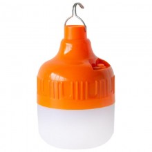 Фонарь светодиодный аккумуляторный кемпинговый Sun Lamp 30 Вт подвесная лампа с USB зарядкой и крючком для подвешивания Оранжевый Фонарь светодиодный аккумуляторный кемпинговый Sun Lamp 30 Вт подвесная лампа с USB зарядкой и крючком для подвешивания Оранжевый