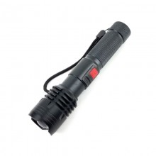Фонарь светодиодный тактический Police X-Balog BL-X77-P90 ручной аккумуляторный 15 Вт с USB зарядкой оптическим зумом и влагозащитой 5 режимов + ремешок (49097) Фонарь светодиодный тактический Police X-Balog BL-X77-P90 ручной аккумуляторный 15 Вт с USB зарядкой оптическим зумом и влагозащитой 5 режимов + ремешок (49097)