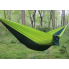 Гамак для дачи подвесной туристический Travel Hammock Зеленый нейлоновый 2 х 0,8 м нагрузка до 100 кг + чехол (49259)
