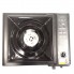 Настольная портативная газовая плита Portable Gas Stove BDZ-155-A туристическая горелка с пьезоподжигом на цанговых баллончиках и с переходником на баллон в кейсе