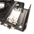 Настольная портативная газовая плита Portable Gas Stove BDZ-155-A туристическая горелка с пьезоподжигом на цанговых баллончиках и с переходником на баллон в кейсе