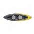 Надувная ПВХ лодка Intex Explorer K2 68307 двухместная байдарка каяк с килем надувным дном с веслами и насосом 312 х 91 см