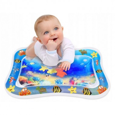 Детский развивающий водный коврик AIR PRO inflatable water play mat игровой надувной для малышей от 3-х месяцев