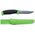 Нож походный туристический MORA Morakniv Companion Green для выживания кемпинга и дома нескладной из нержавеющей стали с ножнами на ремень