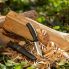 Нож походный туристический MORA Morakniv Companion Black для выживания кемпинга и для дома нескладной из нержавеющей стали с ножнами на ремень