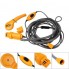 Переносний автомобільний душ Automobile Shower Set YD104 портативний для дачі та похідних умов живлення від прикурювача 12В гачок для фіксації