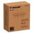 Раскладушка туристическая Trizand 25380 раскладная походная кровать с подголовником и металлическим каркасом 200x65x30см нагрузка 150 кг
