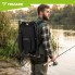 Складной стул-рюкзак для рыбалки Trizand 27333 с термосумкой 15 л, нагрузка до 150 кг, туристический 3 в 1