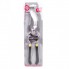 Секатор садовый плоскостной INTERTOOL FT-1004 250 мм ножницы для цветов винограда и веток с фиксатором рукояток и пружинкой