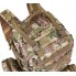 Рюкзак тактический мужской Trizand HQ 8923 Multicam 45 л с 3 съемными подсумками, системой MOLLE и быстрым сбросом