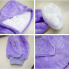 Толстовка плед с капюшоном Huggle Hoodie Ultra Plush Blanket мужская и женская плюшевая кофта с рукавами размер Oversize Фиолетовый