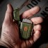 Электроимпульсная электронная зажигалка Badger Outdoor BO-PF50 плазменная электрическая дуговая для сигарет с зарядкой от USB Оливковый