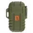 Электроимпульсная электронная зажигалка Badger Outdoor BO-PF50 плазменная электрическая дуговая для сигарет с зарядкой от USB Оливковый