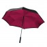 Зонт мужской и женский складной Wonderdry Umbrella 78 см ветрозащитный обратного сложения стальной корпус двойной купол Бордовый